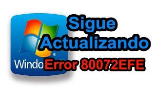 Truco para reparar Error 80072EFE Windows Update Windows 7 #trucos #technology  #windows7