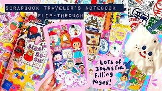 Scrapbook Traveler's Notebook Flip-Through