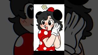  #art #chibi #animation #animechibi #mikey #minniemouse