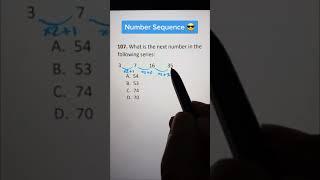 Number Sequence --- Number Series