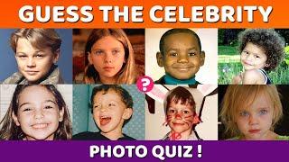 Guess Celebrity Childhood Photo | Celebrity Photo Quiz!