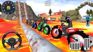 Impossible Motor Dirt Bike Racing Simulator 2025 - Off-Road Bike Stunt Driving #1 - Android Gameplay