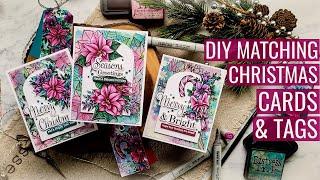 DIY Matching Christmas Cards & Tags: Promotion