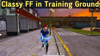 Classy FF in Training ground || Only Headshot Gameplay
