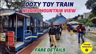 Ooty Toy Train Booking | Coonoor to Ooty First Class Toy Train Journey | Ooty Toy Train Ticket price