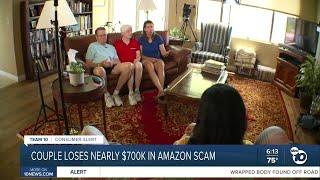 Elderly couple loses nearly $700K online scam