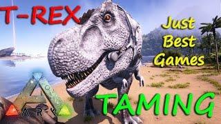 ARK Survival Evolved, Как приручить динозавра T-REX в АРК