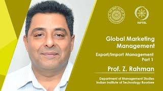 Export/ Import Management Part 1