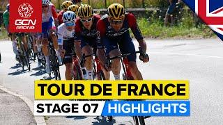 Agonisingly Steep Ramps On First Summit Finish! | Tour De France 2022 Stage 7 Highlights