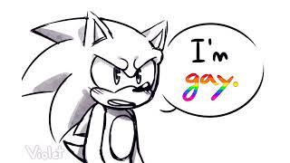 SONIC IS GAY - A LGBTQ+ Themed Sonic Comic Dub Series! - Episode One: SONADOW (Sonic x Shadow)