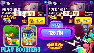 2 Solo/ Perfect Heist Mighty Mushrooms+Bombs Away Solo Challenge 42500 and 70000 Score