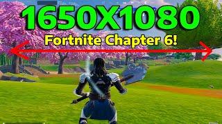 How To Get Stretched Resolution in Fortnite Chapter 6 (FASTEST TUTORIAL)