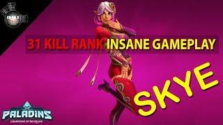 SKYE RANK GAME-PLAY | PALADINS 2.01