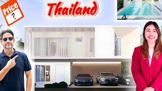 STUNNING Pool Villa For Sale In Bangkok, Thailand. (full tour & price)