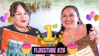 Flosstube 26: Celebrating One Year on Flosstube and #SamplerSeptember