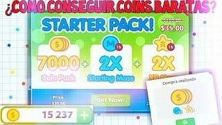 Agar.io Mobile | "HOW TO GET CHEAP COINS? ~ HOW TO GET INFINITE STARTER PACKS?"