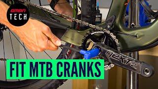 How To Remove & Reinstall Mountain Bike Cranks | MTB Maintenance