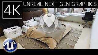 4K PHOTOREALISTIC APARTMENT | Unreal Engine 4 - Next Gen Ultra Graphics Settings | Nvidia GTX 1080