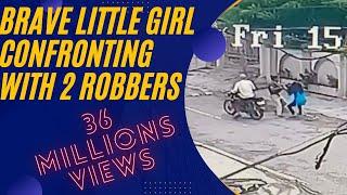 Brave Little Girl | Confronting Two Robbers | Social Media Viral | Harienraj Jeen