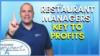 Restaurant Management Tip - Why Managers Are Key to Restaurant Profitability #restaurantsystems