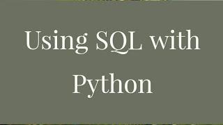MySql with Flask (Insert Data in SQL Database with Flask and HTML)