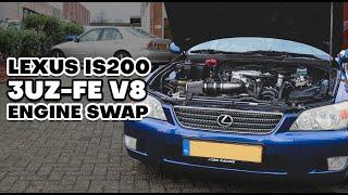 3UZ-FE V8 Lexus IS200 Engine Swap | CBS Racing