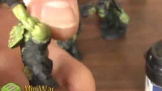 Space Orks Painting different Color Schemes