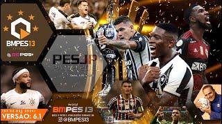 COMO INSTALAR A NOVA ATUALIZAÇAO DO PATCH BMPES PES 2013 6.1 PC TRANSFERÊNCIAS /FACES/ATUALIZADAS