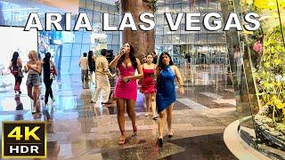 [4K HDR] Aria Las Vegas Walking Tour | August 2024 | Las Vegas Strip