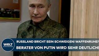 UKRAINE-KRIEG: Russland bricht sein Schweigen! Waffenruhe? Berater von Putin wird sehr deutlich!