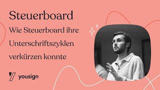 Kundeninterview: Wie Steuerboard ihre Unterschriftszyklen verkürzen konnte