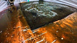 Satisfying Carpet Cleaning ASMR | Terribly Dirty Rug Cleaning