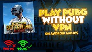 How to Play PUBG Mobile Without VPN in iOS & ANDROID | Play PUBG Without VPN in IPHONE & ANDROID