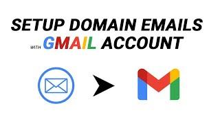 How to setup domain emails using Gmail account | Send and Receive | Urdu -  Hindi