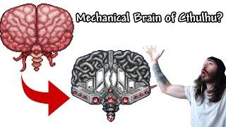Mechanical Brain of Cthulhu??? Terraria Mech Boss Overhaul Mod