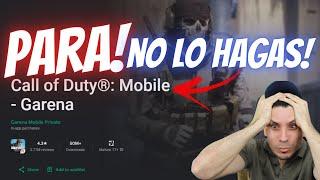 PARA!! NO LO HAGAS!! JUGADORES SE VAN A LA VERSION DE GARENA | COD Mobile | Rido