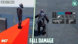 UE4: TUTORIAL #67 | Fall Damage