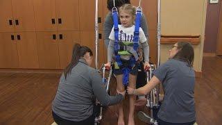 Girl Paralyzed While Doing Backbend Is Hopeful She'll Walk On Her Own Again