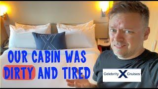 Disappointing Celebrity Equinox Cabin Tour - Outdated and Dirty Cruise Ship Balcony Cabin Review