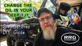 How to Change the Oil in a Jeep TJ! Step-by-step DIY guide