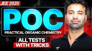 Must Do High Scoring Practical Organic Chemistry(POC) session | JEE 2025