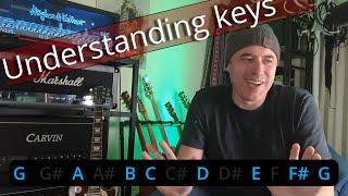 Music theory - Understanding keys (the basics)