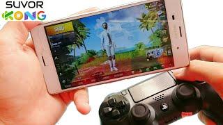 ĐT liệt cảm ứng | Chơi PUBG mobile bằng tay cầm PS4!