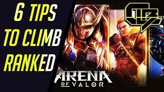 6 tips to climb to diamond or higher - Arena of Valor