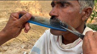 ASMR Fast Hair Cutting With Barber Old Part (1)[ASMR SHAMS]