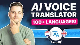 AI Voice Translator | ONE-Click Translate Audio of Video with AI 