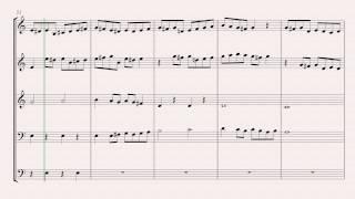 concerto for two violins in Am first movement