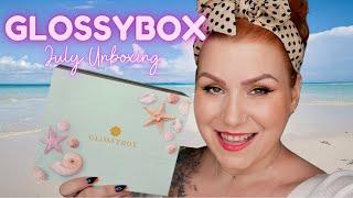 *SPOILER* UNBOXING GLOSSYBOX JULY 2021 BEAUTY SUBSCRIPTION BOX / SPECIAL BOX