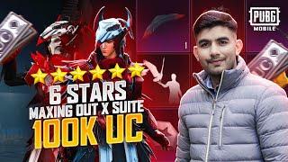 $100,000 UC BLOOD RAVEN X-SUIT Crate Opening | X-SUIT Giveaway |  PUBG MOBILE