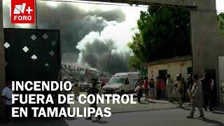 Incendio se sale de control en zona sur de Tamaulipas; desalojan habitantes - Las Noticias